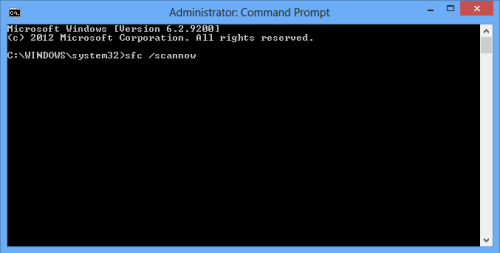 Windows 8 Administrative Command Prompt